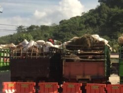 Kapolsek Lembar Gelar Program Jumat Curhat dengan Sopir Truck Pengangkut Hewan Ternak di Terminal Segenter