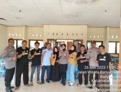 Kapolsek Kediri Gelar Kegiatan Jumat Curhat dan Silaturahmi dengan Pokdarwis Desa Banyumulek untuk Tingkatkan Potensi Wisata