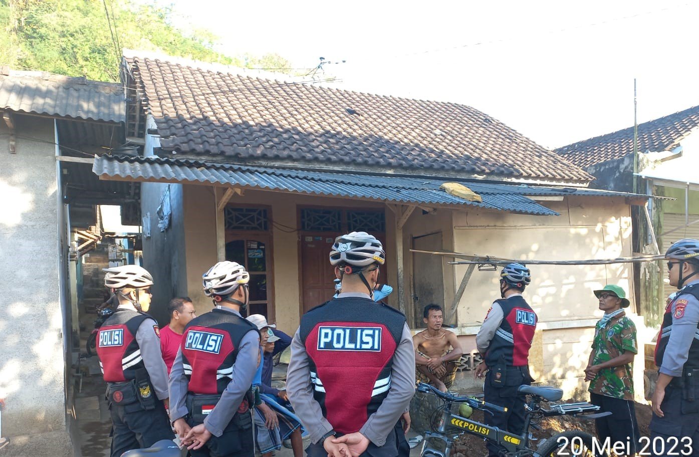 Satuan Samapta Polres Lombok Barat Gelar Patroli Bersepeda