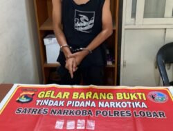 Tim Opsnal Sat Resnarkoba Polres Lombok Barat Gagalkan Transaksi Sabu di Labuapi