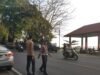 Patroli di Jalan Raya Senggigi