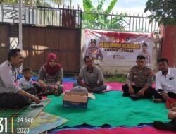 Kapolsek Lembar Kunjungi Warga Dusun Serumbung, Sampaikan Pesan Kamtibmas dan Beri Bantuan