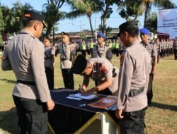 Sepuluh Pejabat Polres Lombok Barat Mendapat Tugas Baru, Ini Kata Kapolres