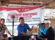 Polsek Gerung Sosialisasi TPPO dan Mekanisme PMI di Egok Utara