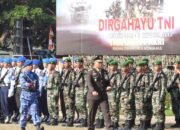 Korem 162/WB Meriahkan HUT TNI ke-78 dengan Tema TNI Patriot NKRI