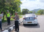 Patroli Satlantas Polres Lombok Barat di Jalur Bypass BIL dan Gerung, Teguran dan Peringatan untuk Pengendara