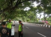Patroli Polres Lombok Barat Antisipasi Kriminal 3C dan Kemacetan di Bypass BIL