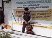 Sat Samapta Polres Lombok Barat Gelar Patroli dan Sterilisasi di Kantor Bawaslu Lombok Barat