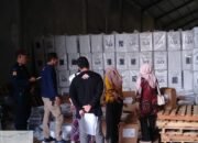 Penyortiran Logistik Pemilu 2024 di Lombok Barat Berjalan Aman dan Lancar