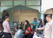 Polres Lombok Barat Gelar Sosialisasi Pemilu 2024 di Pasar Lembar