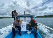 Pendistribusian Logistik Pemilu di Lombok Barat, Menempuh Darat dan Laut Demi Hak Pilih di Gili Gede Indah