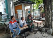 Babinsa Banjar Gelar Komsos Pasca Pemilu, Warga Komitmen Jaga Kerukunan