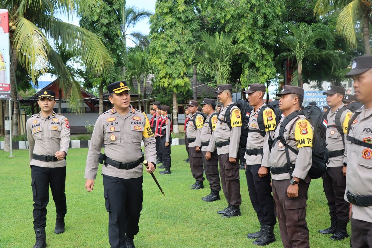 Polres Lombok Barat Siap Amankan Pemungutan Suara Pemilu 2024