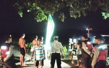 Keamanan Penanaman Pohon Mangrove NTB Terjaga, Polsek Sekotong Patroli Dialogis