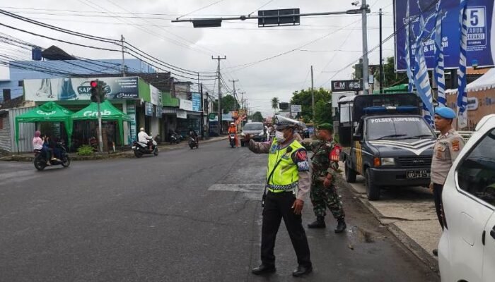 Sinergi TNI-Polri di Mataram Jelang Idul Fitri: Pengamanan Ketat untuk Kebahagiaan Pemudik