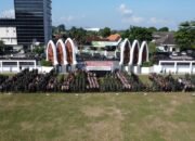 Ratusan Personel Kodim 1606/Mataram Bersama Polri dan Instasi Terkait Siap Amankan Kunjungan Ibu Negara