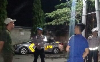 Patroli Polsek Kediri Jaga Keamanan Perumahan Padat Penduduk