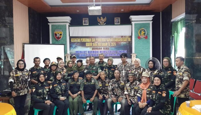 Sinergi Keluarga Besar TNI dan Generasi Muda di Kodim 1606