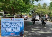 Ops Zebra Rinjani 2024 Polres Lombok Barat Gelar Operasi Lalu Lintas Humanis