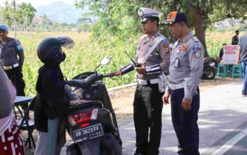 Polres Lombok Barat Gelar Operasi Zebra Rinjani 2024 untuk Edukasi Pengendara