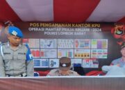 Pos Pengamanan Khusus di KPU Lombok Barat, Langkah Antisipasi Jelang Pemilu