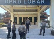 Menjaga Kondusifitas, Polres Lombok Barat Patroli di Kantor Pemda & DPRD