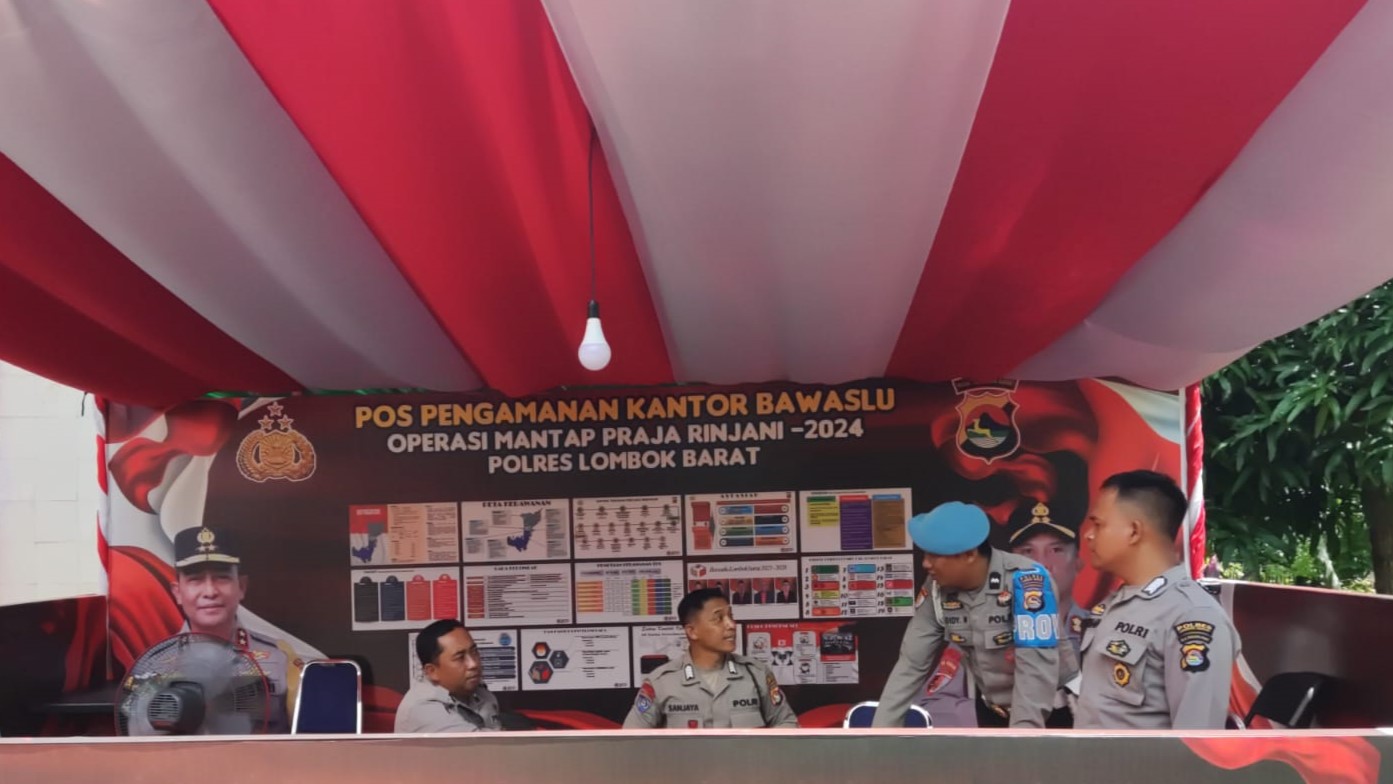 Polres Lombok Barat Cek Kesiapan Personil Jelang Pilkada 2024