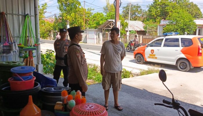 Polsek Labuapi Cegah Kejahatan dengan Patroli Berkala