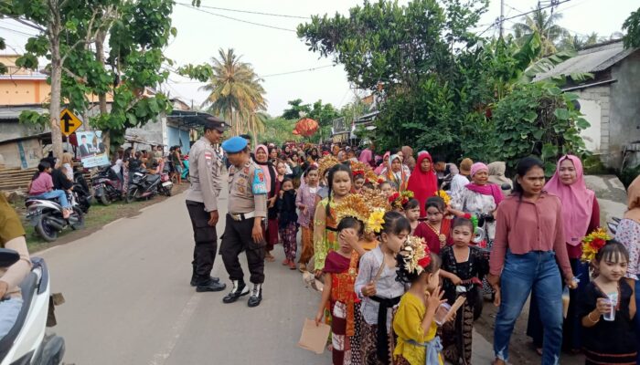 Keamanan Nyongkolan Sekotong Terjaga Berkat Pengamanan Polsek Sekotong