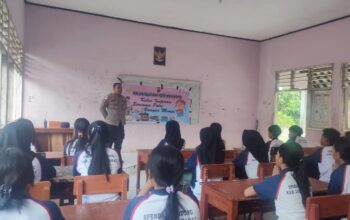 Polsek Sekotong Menyapa Sekolah Edukasi Antibullying dan Bahaya Narkoba di SMPN 2