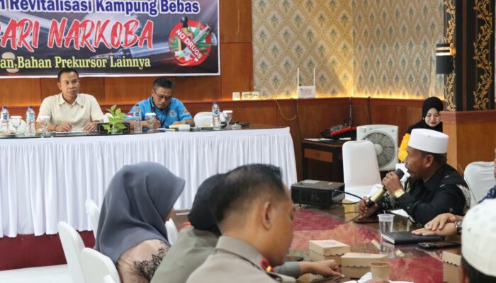 Polres Lombok Barat Gelar Rapat Koordinasi untuk Kampung Bebas Narkoba