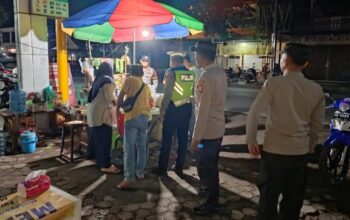 Cooling System, Patroli Malam Polsek Kediri Ciptakan Keamanan Pasca Pilkada