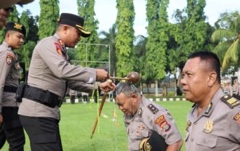 Kenaikan Pangkat, Penghargaan, dan Purna Tugas: Momen Bersejarah di Polres Lombok Barat