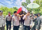 Penghormatan Terakhir untuk Bripda M. Faozan Marzuki di Lombok Barat