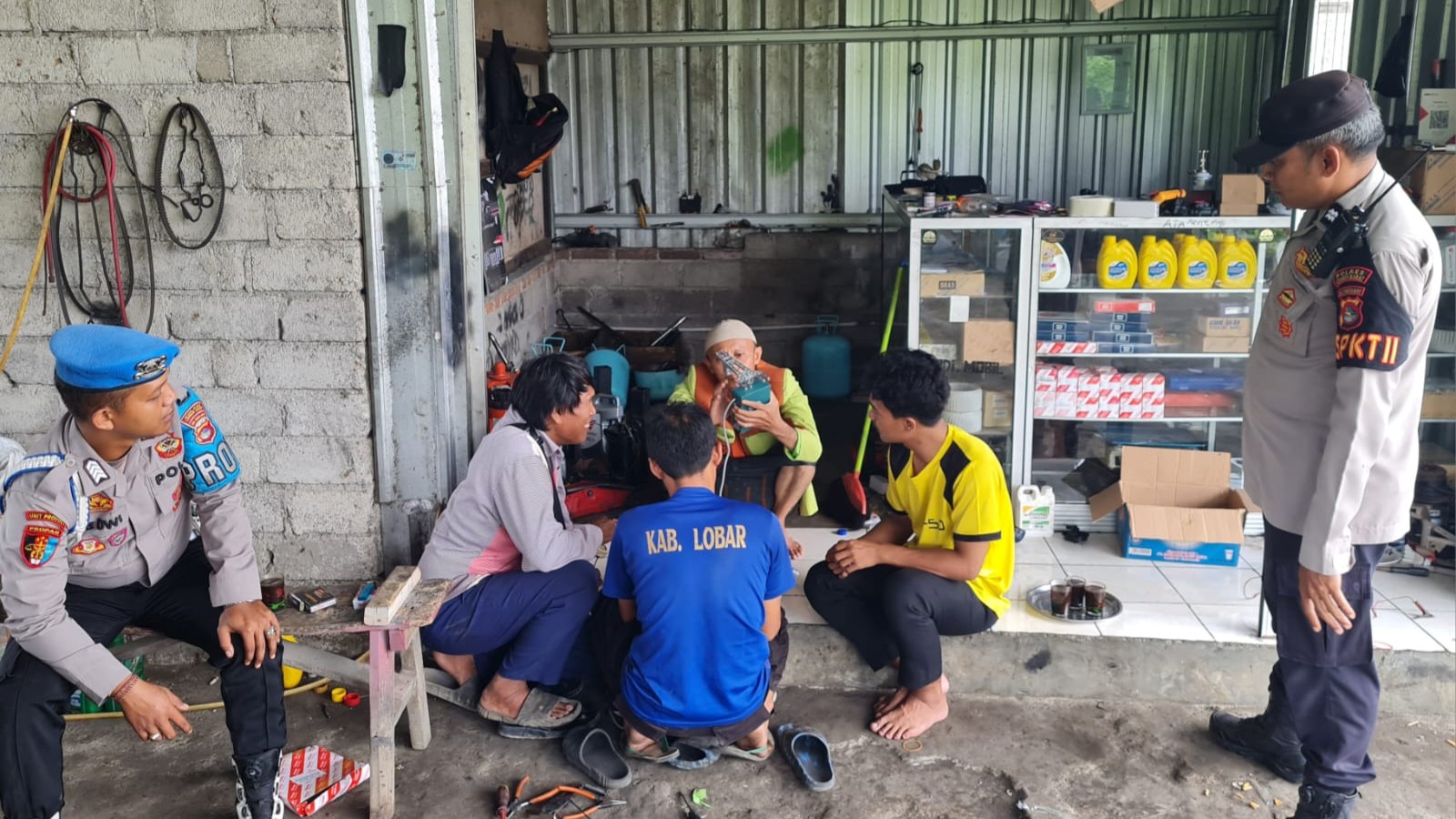 Polsek Kediri Gencar Patroli Dialogis Jelang Nataru, Ini Pesan Penting untuk Warga