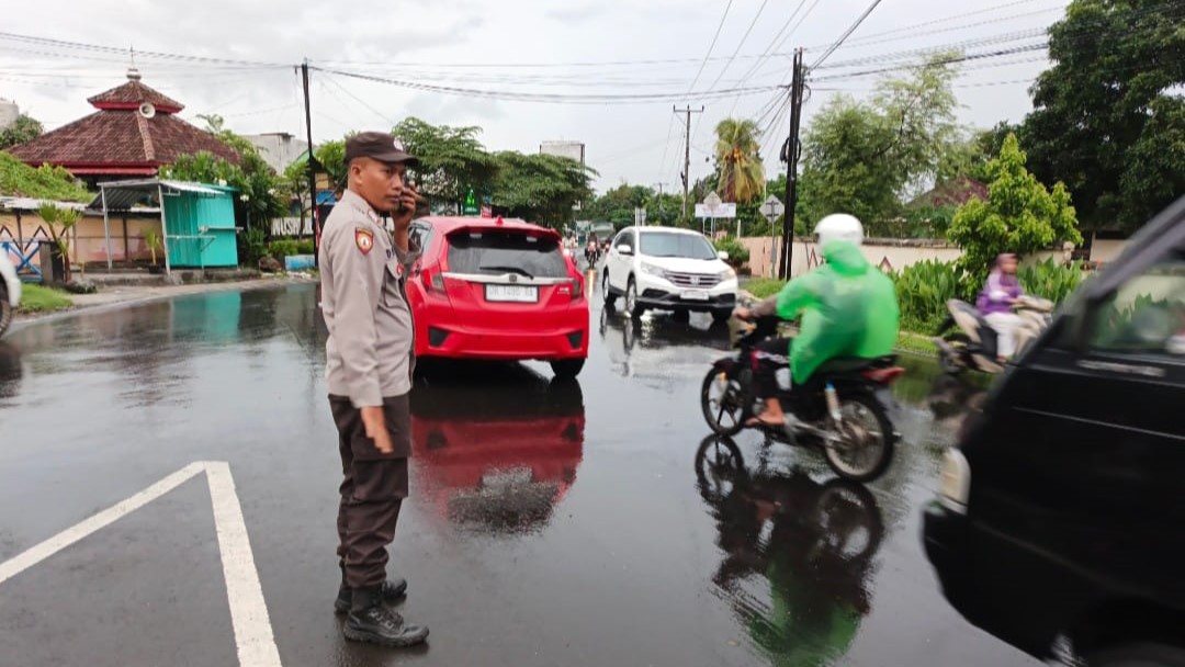 Rawan Sore, Solusi Polisi untuk Cegah Macet di Kediri