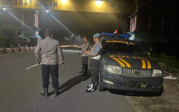 Sikat Habis Kejahatan Malam! Patroli Gabungan Polsek Kuripan Sasar Bypass BIL