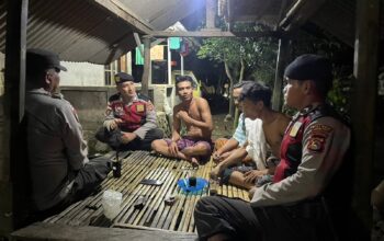 KRYD Polsek Sekotong: Jaga Malam, Ciptakan Rasa Aman di Dusun Sayong Seramban