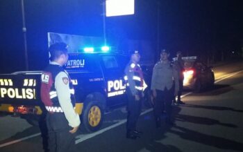 Jalur Rawan Lombok Barat Disisir Patroli Blue Light