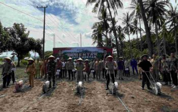 Sinergi Polri-Kementan: Gerakan Tanam Jagung 1 Juta Hektar Dimulai di Lombok Barat