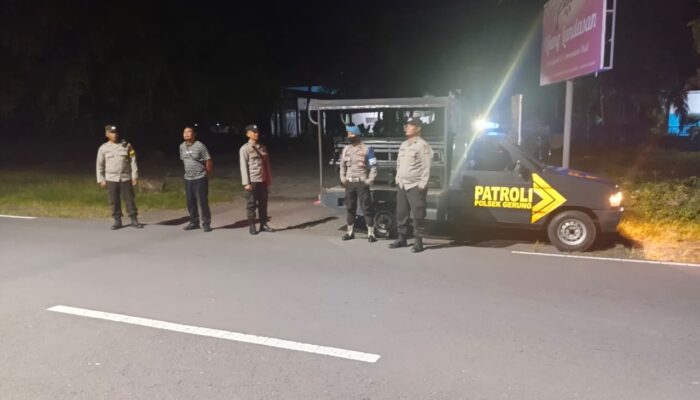 Efektif Cegah 3C, Patroli KRYD Rutin di Jalur Rawan Gerung Lombok Barat