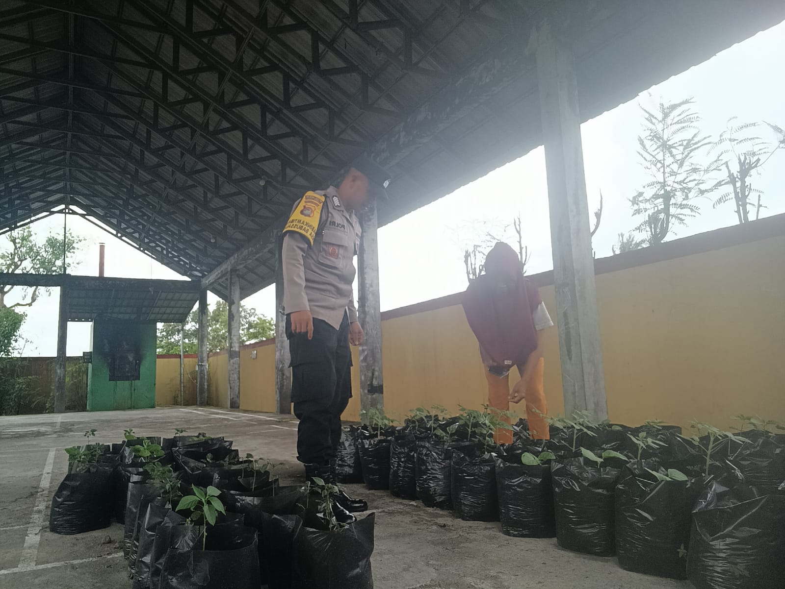 Polri Aktif Dukung Ketahanan Pangan di Gerung Lombok Barat