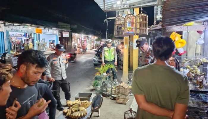 Patroli Dialogis di Desa Lelede, Polsek Kediri Tekan Gangguan Kamtibmas dan Antisipasi Narkoba