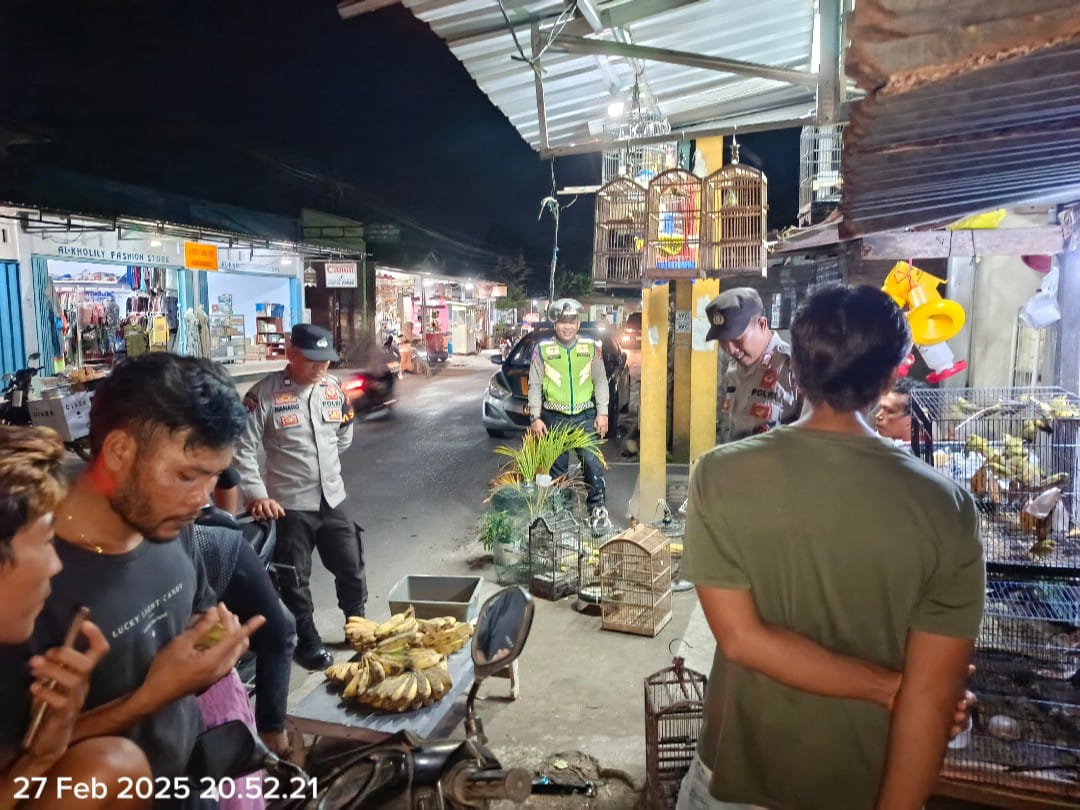 Polsek Kediri Gencarkan Patroli Dialogis, Sasar Kampanye Anti Narkoba dan Himbauan