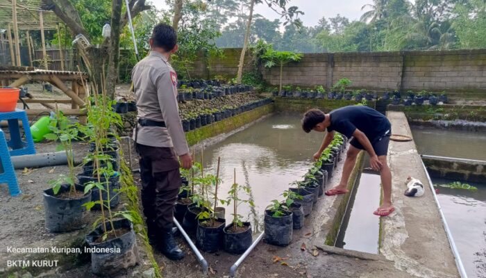 Inisiatif Polsek Kuripan: DDS dan Edukasi Ketahanan Pangan untuk Pemuda