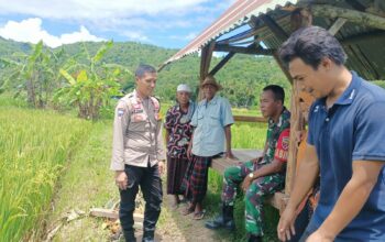 Sinergi Polri dan Petani, Wujudkan Ketahanan Pangan di Kuripan Selatan