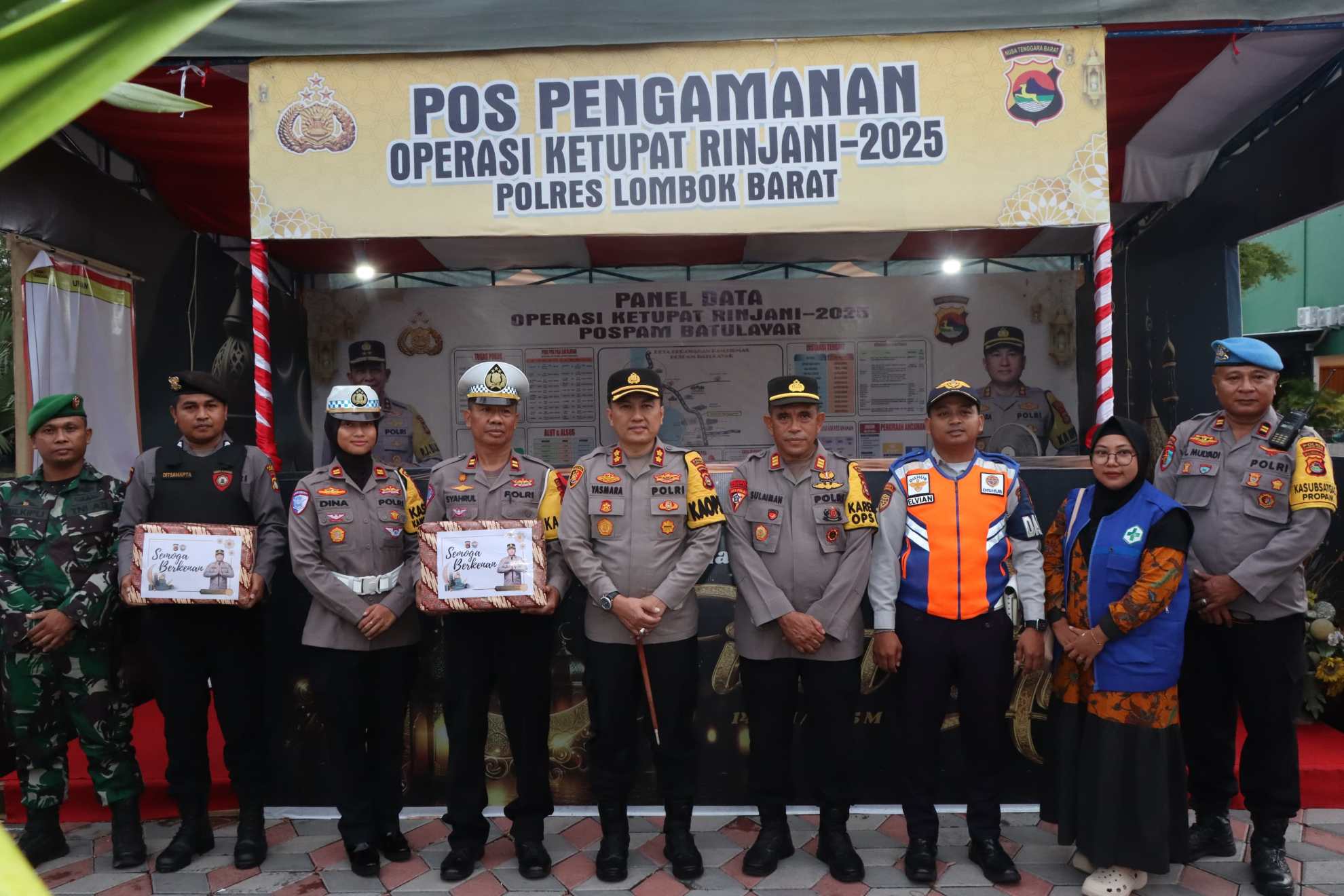 Pengamanan Lebaran: Kapolres Pastikan Pospam Batulayar Siap Bertugas