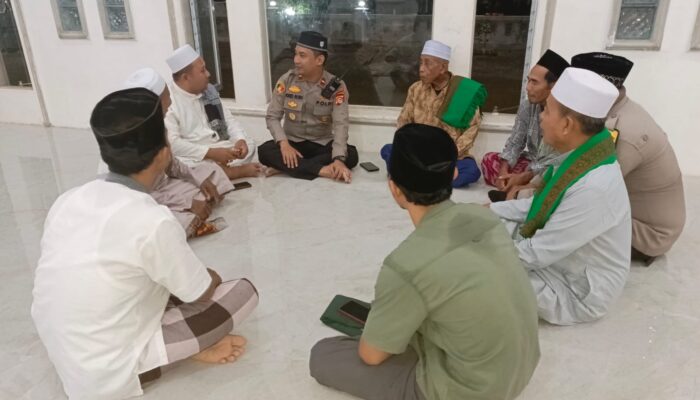 Silaturahmi Ramadan, Kapolsek Lembar Sampaikan Pesan Kamtibmas