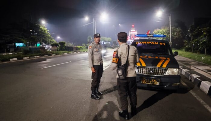 Blue Light Patrol di Lombok Barat, Cegah Kejahatan Malam Hari