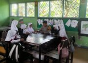 Dukung Gizi Anak, Polsek Gerung Hadir di SDN 2 Dasan Tapen